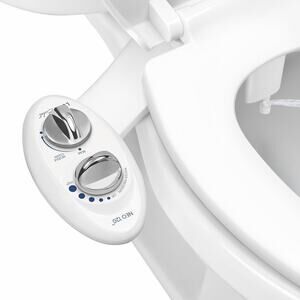 LUXE Bidet NEO 120 - Single Nozzle, Self-Cleaning, Non-Electric Bidet Attachment